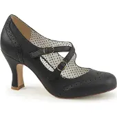 Pin Up Couture FLAPPER-35 Damen Pumps von , Schwarz , EU 39, US 9