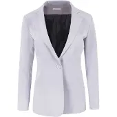Makover Formelle Damenjacke Gwenelott K036 grau XL