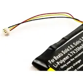 AGI Akku für Beats AEC353535 Li-Pol 3,7 Volt 350 mAh schwarz.