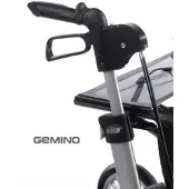 Sunrise Medical GmbH GEMINO Rollator 30 pink, 60 cm breit, 7,1 kg, 150 kg Tragkraft, für Innen- & Außenbereich