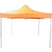 Vdd Partyzelt ORANGE 3m x 3m faltbar