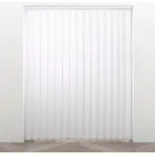Neuvedené 5er Lamellen-Set Rain weiss 40x260 cm (ohne Schiene)