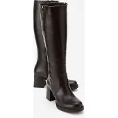 Forever & Always Lensa Leder Blockabsatz Stiefel (Damen)