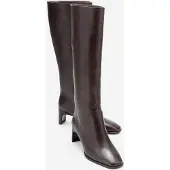 Forever & Always Taly Leder Blockabsatz Kniehoher Stiefel (Damen)