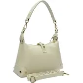 Anna Luchini Beige Rindsledertasche