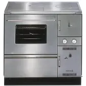 Wamsler wasserf. Küchenofen | K 148 CL | 23 kW | Edelstahl | links
