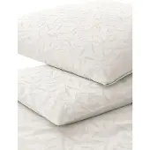 Elegante Mako-Satin-Bettwäsche-Garnitur Muriel Farbe natur Größe 140x200+70x90cm