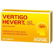 Hevert Arzneimittel GmbH & Co. KG Vertigo Hevert SL Tabletten 40 St