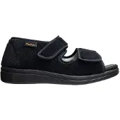 Fischer Markenschuhe Diabetiker Sandale Sandale Schwarz