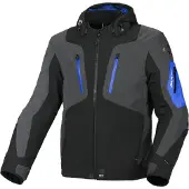 Macna Angle Schwarz Blau s Textile Waterproof Jacke Größe 3XL