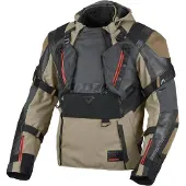 Macna Tryton Herren Leder-/Textiljacke Rindsleder schwarz, XL