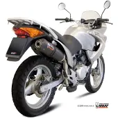MIVV Oval Honda Xl 125 Varadero 2007-11 H.044.l3c Homologierter Slip On Schalldämpfer
