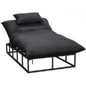 CLEMENTO Bona Loungeliege Hoch Aluminium/Sunbrella
