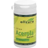 Allcura Acerola Kapseln natürl.Vitamin C 120 St