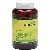 Allcura Omega-3 Konzentrat aus Fischöl 1000 mg Kapseln 100 St