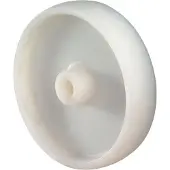 BS Rollen Rad zu A90 Durchmesser 80mm Tragfähigkeit 150kg Kunststoff-Rad weiß Nabenlänge 40mm - A90.081