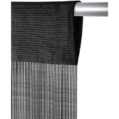 Arsvita Fadenvorhang Prince 300x250 cm schwarz - jetblack