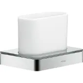 Hansgrohe AXOR Universal Softsquare Zahnputzbecher, Chrom