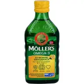 Kyberg Pharma Vertriebs GmbH Möller’s Omega-3 Zitrone Öl 250 ml