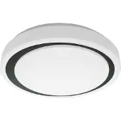 Ledvance SMART+, Intelligente Deckenbeleuchtung, WLAN, Schwarz, Polymethylmethacrylat (PMMA), 3000 K, 6500 K