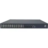LevelOne Switch 24xGE GTP-2871DP 4x10GSFP+19",24xPorts 400W