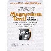 CHEPLAPHARM Arzneimittel GmbH Magnesium Tonil plus Vitamin E Kapseln, 50 St. Kapseln