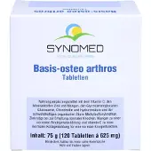 SYNOMED Basis-osteo Arthros Tabletten zur Erhaltung normaler Knochen und Knorpelfunktion, 120 St. Tabletten