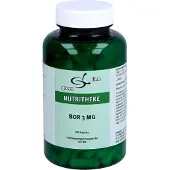 11 A Nutritheke GmbH Green Line Nutritheke Bor 3 mg Kapseln, 120 St. Kapseln