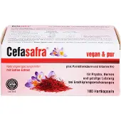 Cefak KG Cefasafra mit Safran-Extrakt Kapseln, 100 St. Kapseln