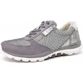 Gabor Comfort Damen Sneaker in Grau, Größe 4