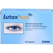 Santen GmbH Santen Lutax Plus Kapseln zur Erhaltung normaler Sehkraft, 90 St. Kapseln