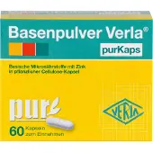 Verla-Pharm Arzneimittel GmbH & Co. KG Basenpulver Verla purKaps , 60 St. Kapseln