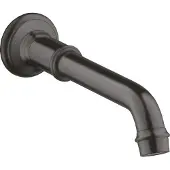Hansgrohe Wanneneinlauf Axor Montreux Ausl. 166-220mm, brushed black chrome