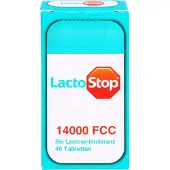 LactoStop 14.000 FCC Tabletten Spender 40 St