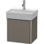 Duravit XSquare Waschtischunterbau wandhängend, eine Tür Anschlag links, 434x397x340mm, XS4060L9090