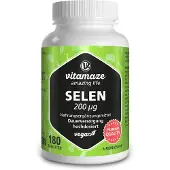 Vitamaze Selen 200 µg hochdosiert vegan Tabletten 180 St