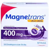 STADA Consumer Health Deutschland GmbH MAGNETRANS duo-aktiv 400 mg Sticks 50St PZN 14367603