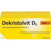 Trommsdorff GmbH & Co. KG Dekristolvit D3 4000 I.E. Tabletten, 90 St. Tabletten