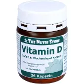 Hirundo Products The Nutri Store Vitamin D 5600 IE Wochendepot Kapseln, 26 St. Kapseln