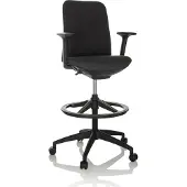 Hjh OFFICE Counterstuhl NESTORA WORK Arbeitsstuhl mit Armlehnen Stoff