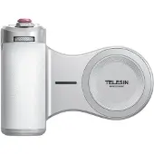 Telesin Master Grip Creator Flash Set für iPhone - Weiß