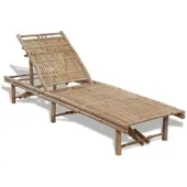 Furnicato Sonnenliege Bambus