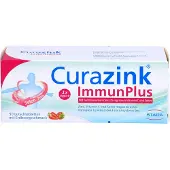 STADA Consumer Health Deutschland GmbH Curazink ImmunPlus Lutschtabletten mit Erdbeergeschmack, 50 St. Tabletten