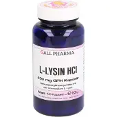 Hecht Pharma GmbH Geschäftsbereich Handelsware GALL PHARMA L-Lysin HCl 500 mg GPH Kapseln, 100 St. Kapseln