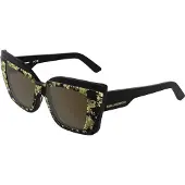 Karl Lagerfeld KL6204S Black/gold 53/16/140 Damen Sonnenbrillen