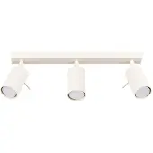 Licht-Erlebnisse Spot Strahler Metall verstellbar Beige GU10 3-flammig länglich Modern