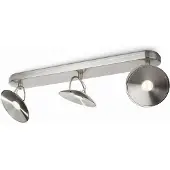 Philips InStyle Spot 563931713, Strahler Oberflächenbeleuchtung, 3 Glühbirne(n), LED, 2700 K, 220-240 V, Chrom