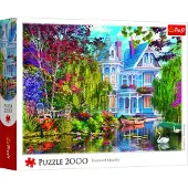 Trefl PUZZLE 2000 Haus am See 27129