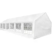 Syfax Weißes Partyzelt 12 x 6 m