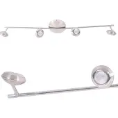 Philips myLiving Spot 571741716, Nicht austauschbare(s) Leuchtmittel, 4 Glühbirne(n), LED, 2700 K, Chrom